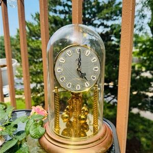 Vintage Gold Kern Anniversary Clock